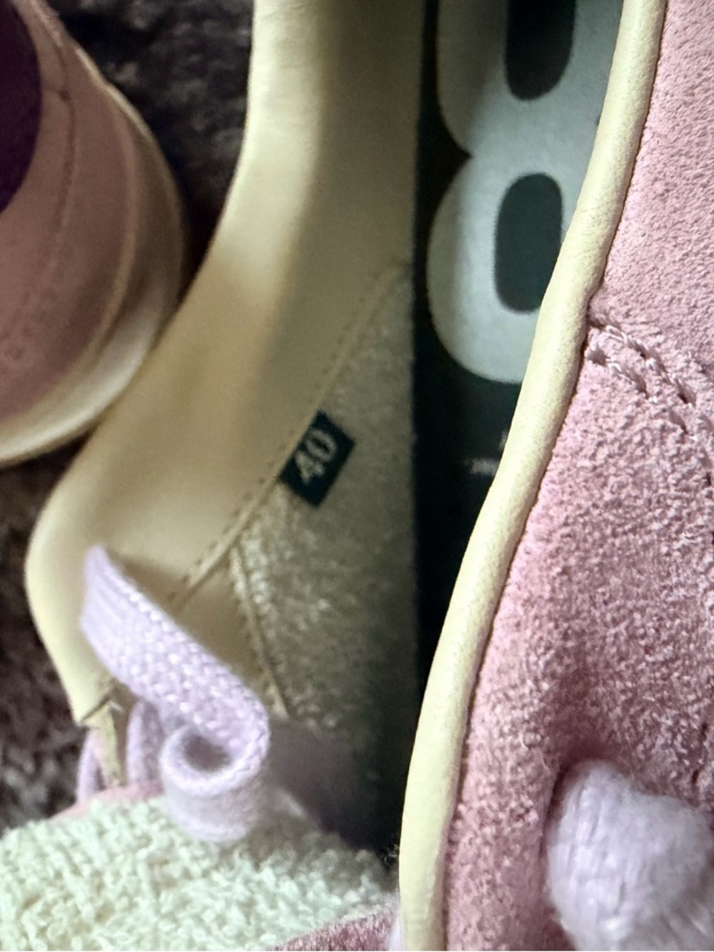 P448 purple Suede Sneakers - Picture 7 of 7